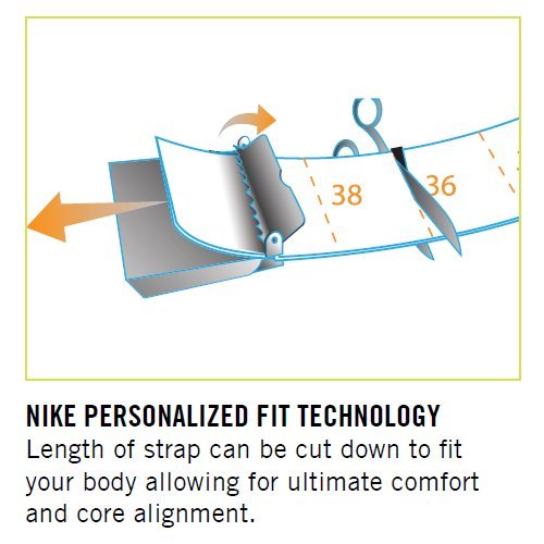 NIKE Men's Standard New Tech Essentials Reversible Web Belt, Black/Charcoal, One Size