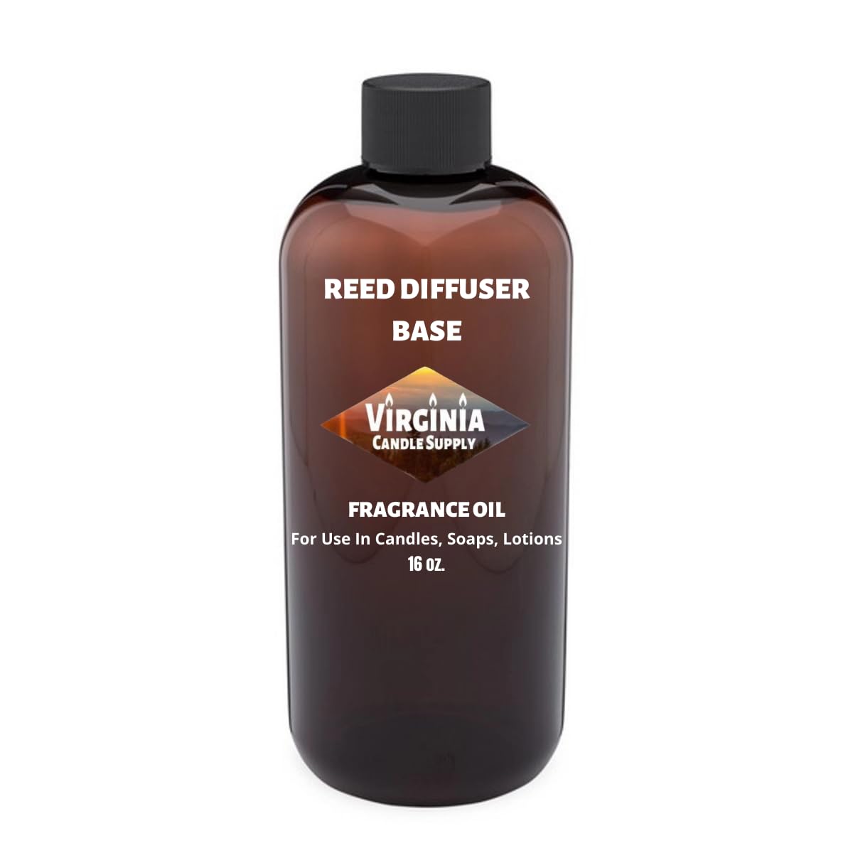 Reed Diffuser Base UnScented (16 oz Bottle) transforms Fragrance and Essential Oils into Reed Diffuser Oils.