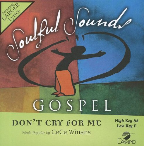 Don't Cry For Me [Accompaniment/Performance Track]