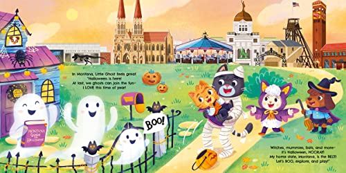 A Haunted Ghost Tour in Montana: A Funny, Not-So-Spooky Halloween Picture Book for Boys and Girls 3-7