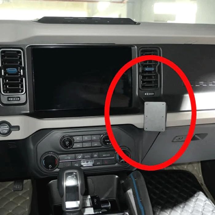 Scosche ProClip Angled Dash Mount Compatible with 2021 & Up Ford Bronco with StuckUp™ Universal Phone Mount Bundle