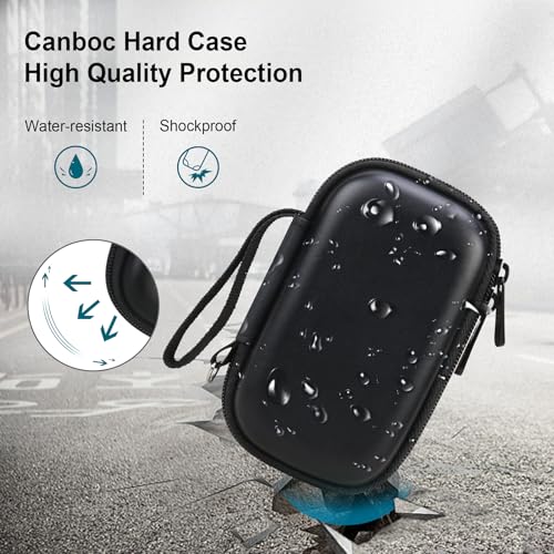 Canboc Carrying Case Compatible with Moonlite Mini Projector, Storybook Projector Storage Bag, Mesh Pocket fit Story Reels, Back (Case Only)