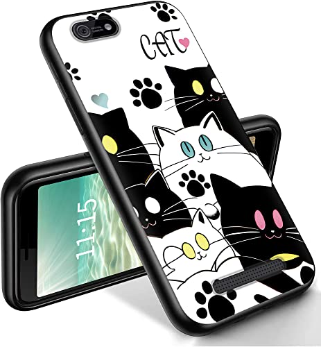 RYUITHDJP for Cloud Stratus C5 Elite Phone Case 5.5" with Cat Cute Paw Cartoon Anime Theme Design, Case for Cloud Stratus C5 TPU Stylish Shockproof Cover