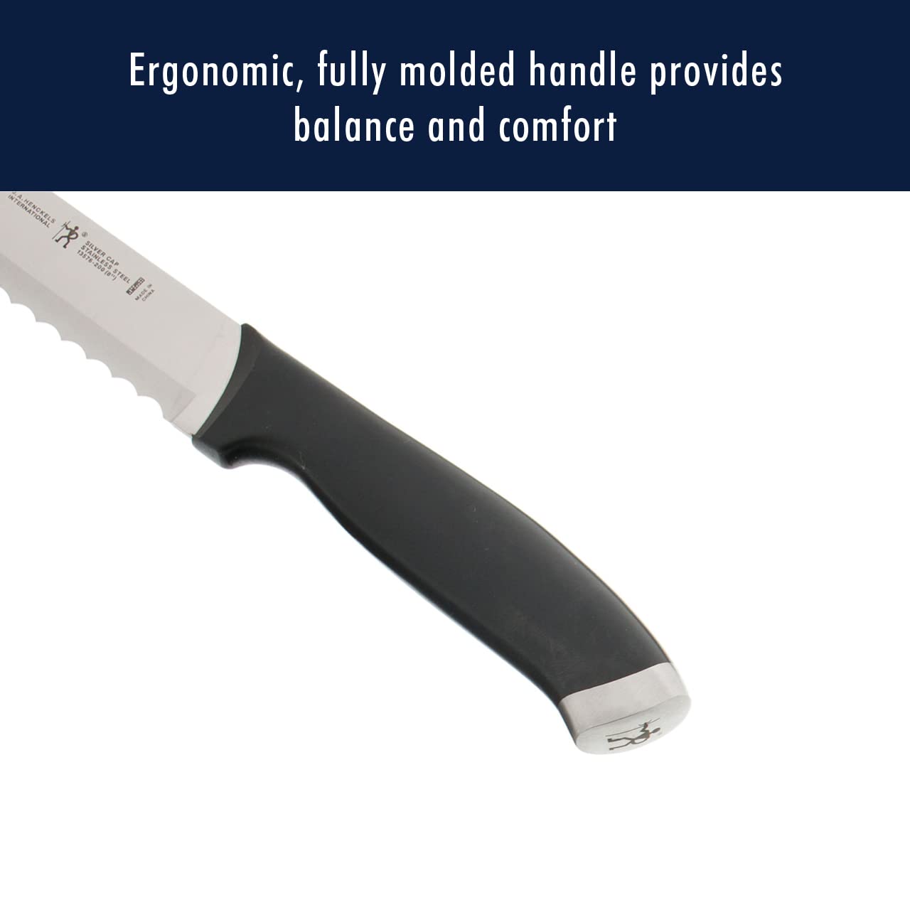 Silvercap 14 Piece Knife Block Set, Black