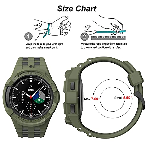 T-ENGINE Case Compatible with Galaxy Watch 4 Classic 42mm (2021), Not for Galaxy Watch 42mm in 2018 Version
