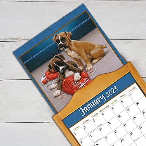 LANG PUPPY 2023 WALL CALENDAR