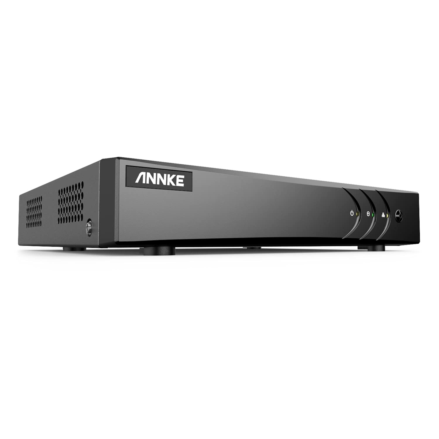 ANNKE 3K Lite H.265+ Security DVR Recorder with AI Human/Vehicle Detection, 8CH Hybrid 5-in-1 CCTV DVR for Surveillance Camera, Supports 8CH Analog and 2CH IP Cameras, Remote Access (No Hard Drive)