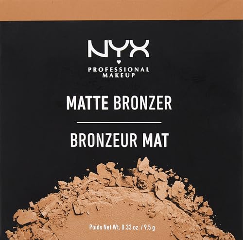 NYX PROFESSIONAL MAKEUP Matte Bronzer, Light