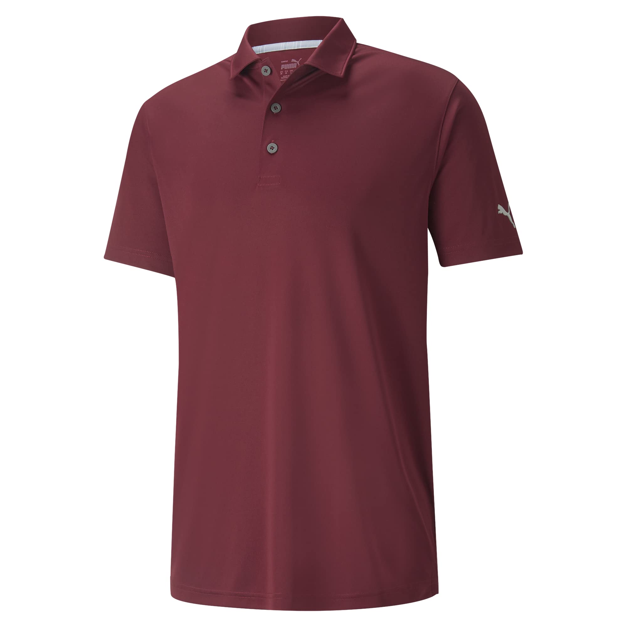 Puma Golf Men's Gamer Polo, Zinfandel, XL