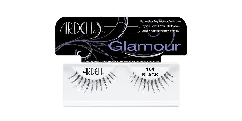 Ardell Fashion Lashes Pair - 104 Black (Pack of 4)