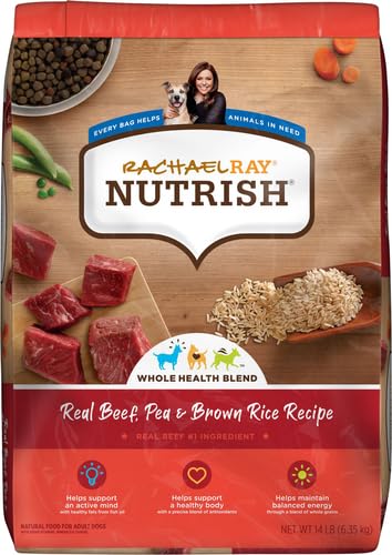 Rachael Ray Nutrish Bright Puppy Premium Natural Dry Dog Food, Real Chicken & Brown Rice Recipe, 6 Pounds (Packaging May Vary)