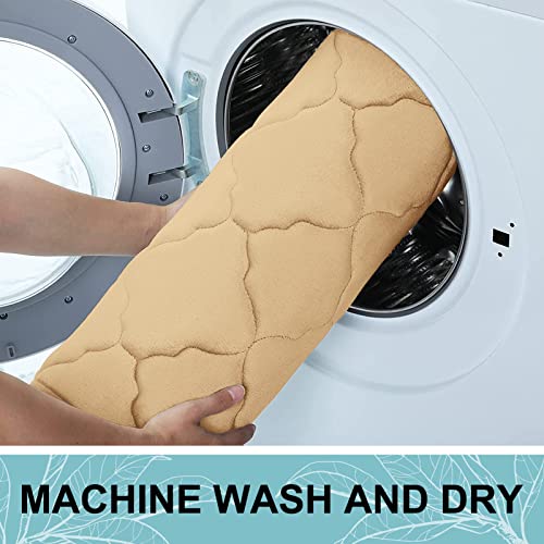 OLANLY Memory Foam Bath Mat Rug 30x20, Ultra Soft Non Slip and Absorbent Bathroom Rug, Machine Wash Dry, Comfortable, Thick Bath Rug Carpet for Bathroom Floor, Tub and Shower, Royal Blue