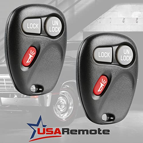 2 Keyless Entry Remote Key Fob - 3 Button