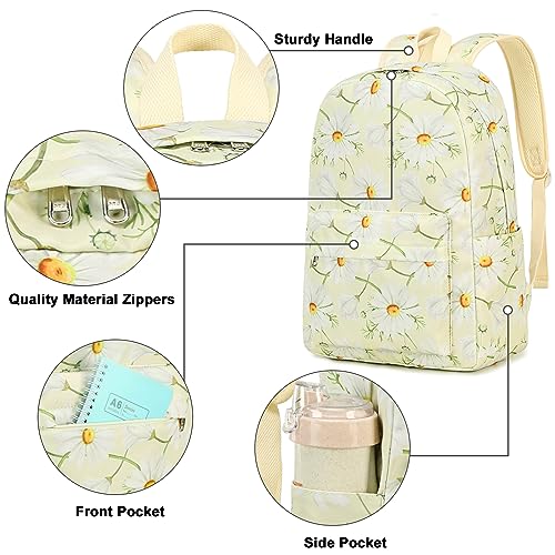 School Backpack Teens Lightweight College School bookbag Laptop Travel Casual Backpack