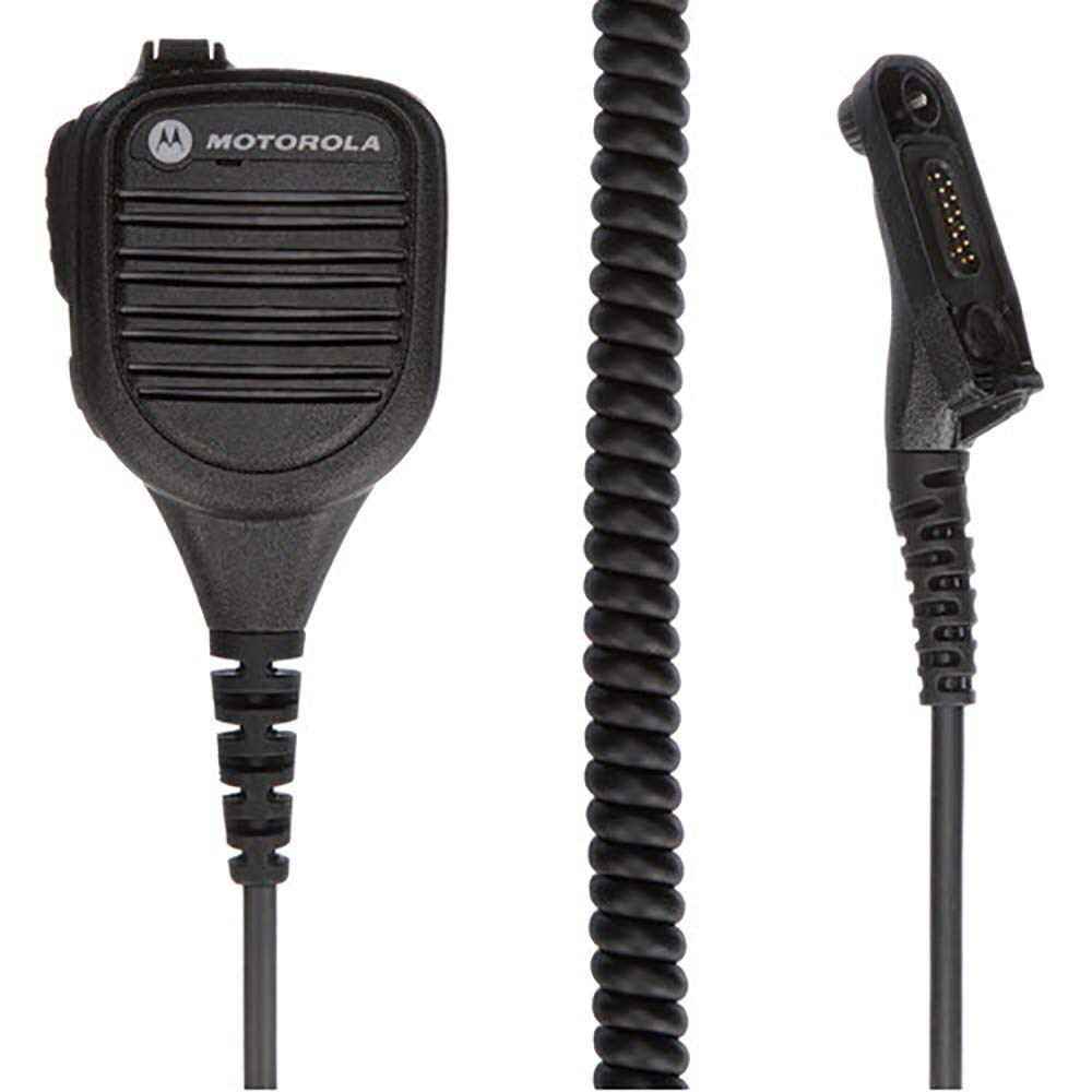 Motorola PMMN4065A Remote Speaker Microphone with Impres Audio (Black)