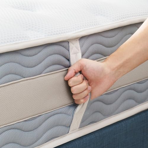 ZINUS 10 Inch Comfort Support Hybrid Mattress [New Version], Full, Fiberglass Free, Medium Plush, Motion Isolation, Certified Safe Foams & Fabric, Mattress in A Box
