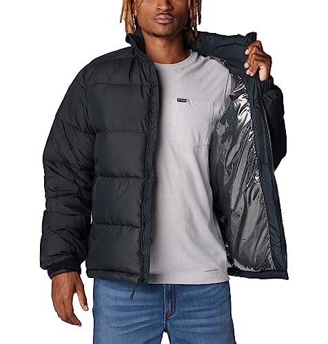Columbia Men's Pike Lake II Jacket, Black, 4X Big