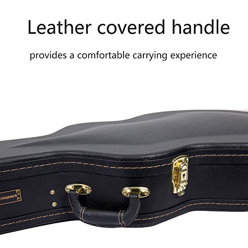 Crossrock Electric Guitar Case fits Telecaster and Stratocaster Style Guitars-Vinyl Tweed(CRW600STTW)