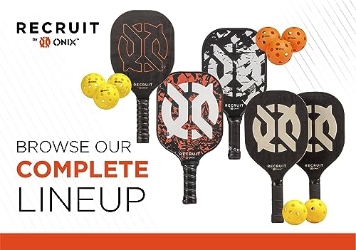 Onix Recruit Indoor Ready to Play Superior Welding Design Pickleball Ball