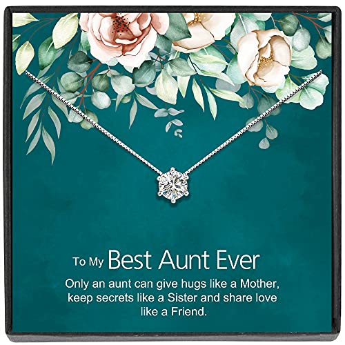 JeeweLife Mother in Law Necklace, Sterling Silver Necklace for Mom, Best Gifts for Mother in Law, Wedding Mother's Day Birthday Gifts