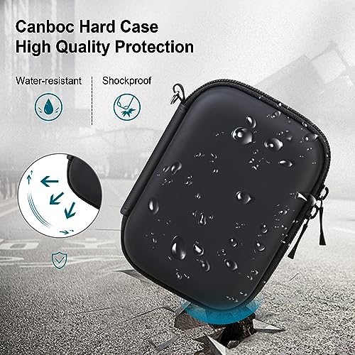 Canboc Hard Carrying Case Compatible with Bitzee Interactive Toy Digital Pet and Case with 15 Animals Inside, Virtual Electronic Pets Kids Toys Storage Bag, Black (Case Only)