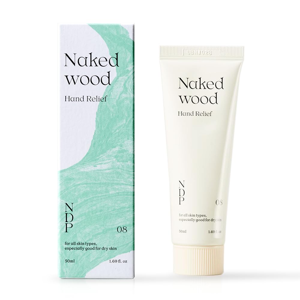 NATURAL DERMA PROJECT Naked Wood Moisturizing Hand Relief Cream, Gift for women 50ml