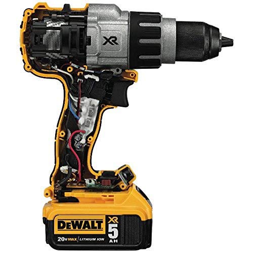 DEWALT 20V MAX XR Hammer Drill Kit, Brushless, 3-Speed, Cordless (DCD996P2)