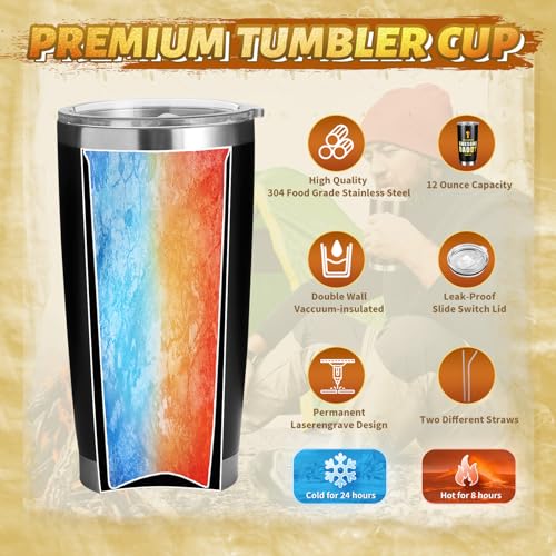 BEMJAH Gifts for Dad - 20oz Stainless Steel Coffee Tumbler Cool Multitools Gifts for Dad I Dads Birthday Fathers Day Christmas Best Dad Gifts