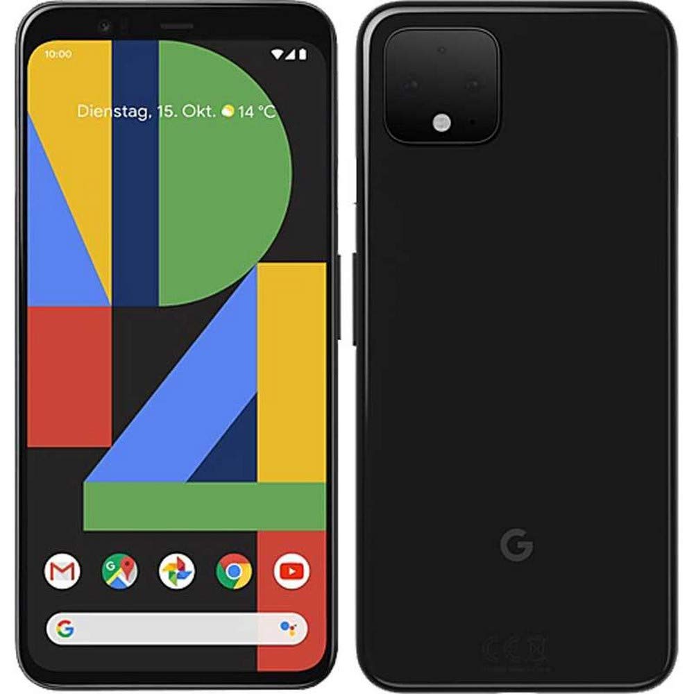 Google Pixel 4, 64GB, Just Black - Unlocked (Renewed)