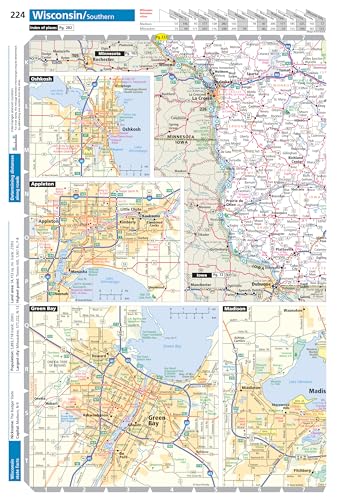 Rand McNally Large Scale Road Atlas 2025