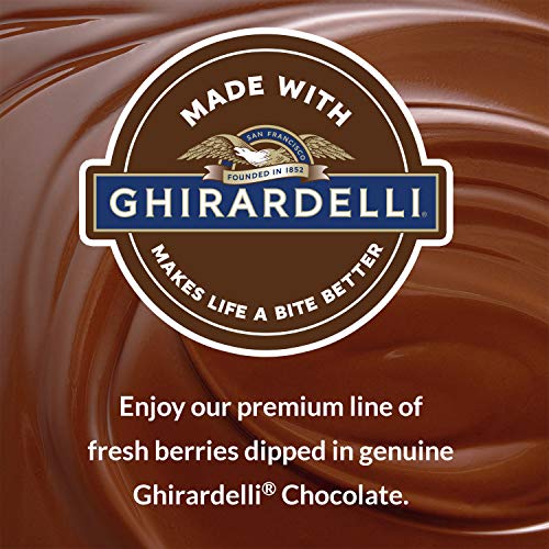 A Gift Inside Made with Ghirardelli Love is Sweet Chocolate Covered Strawberries - 12 Berries