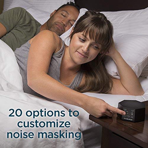 LectroFan High Fidelity White Noise Machine with 20 Unique Non-Looping Fan and White Noise Sounds and Sleep Timer