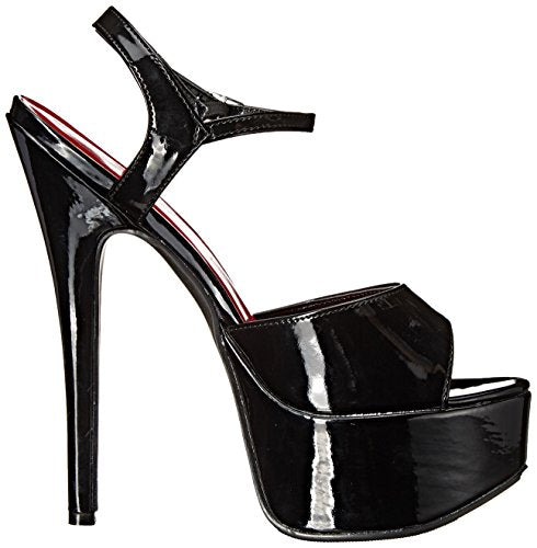 Ellie Shoes Women's 652-JULIET, Black, 6 B US