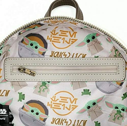 Loungefly Star Wars Baby Yoda The Mandalorian Womens Double Strap Shoulder Bag Purse
