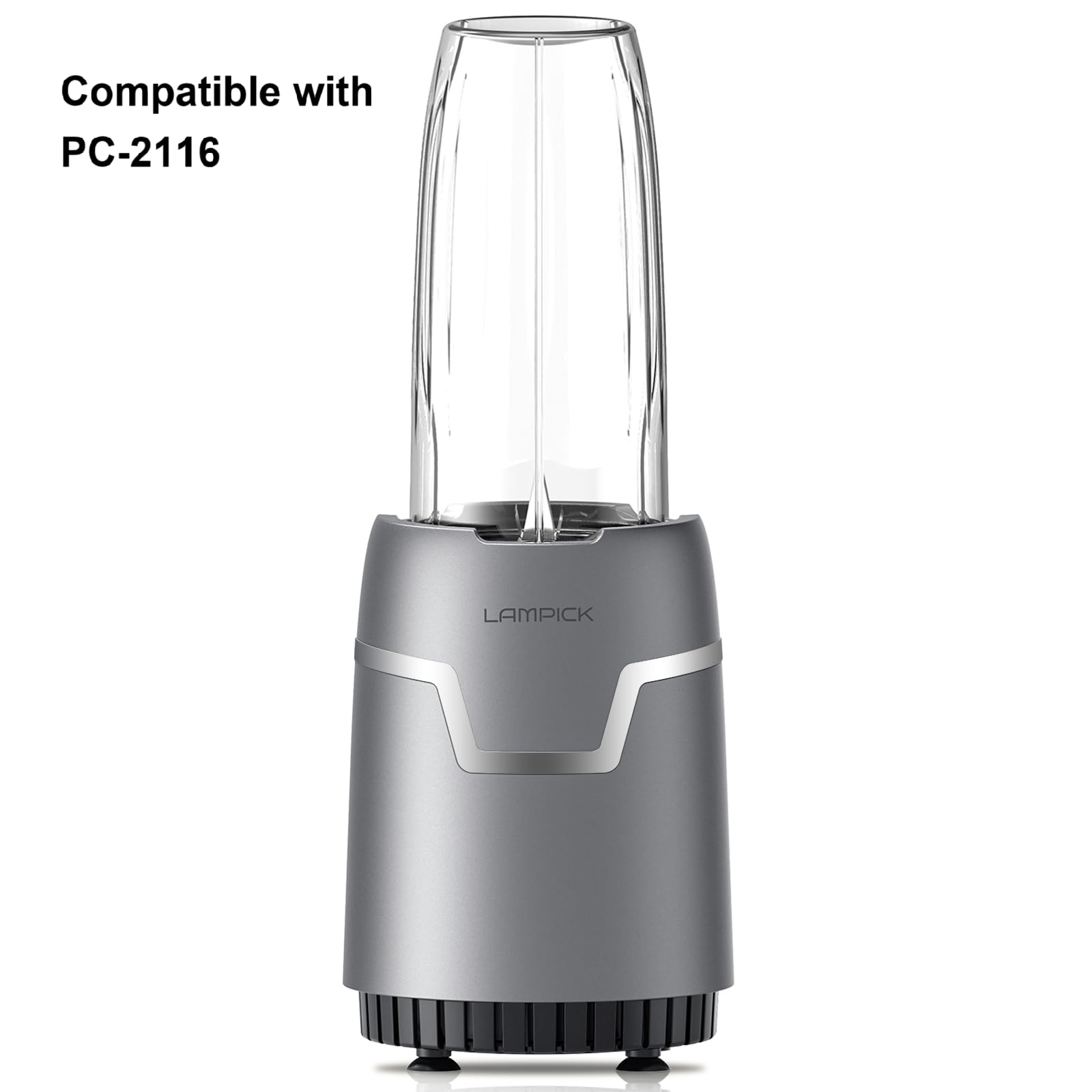 Replacement Cup for Lampick Smoothie Blender 22oz for PC-2115 PC-2116 1100W Blender with Travel Lid