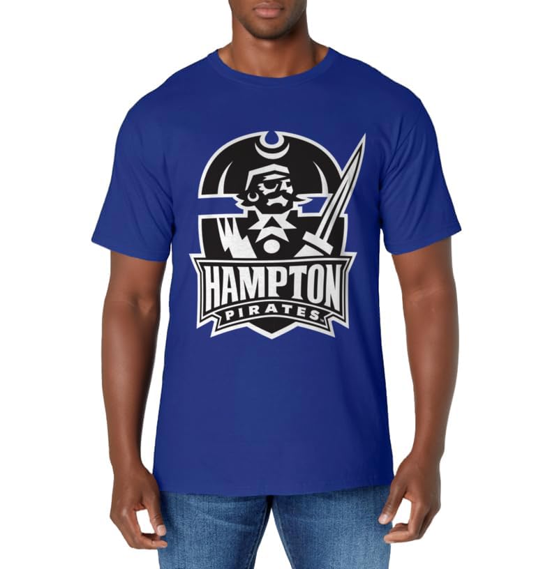 Hampton Pirates Icon Royal Blue Officially Licensed T-Shirt