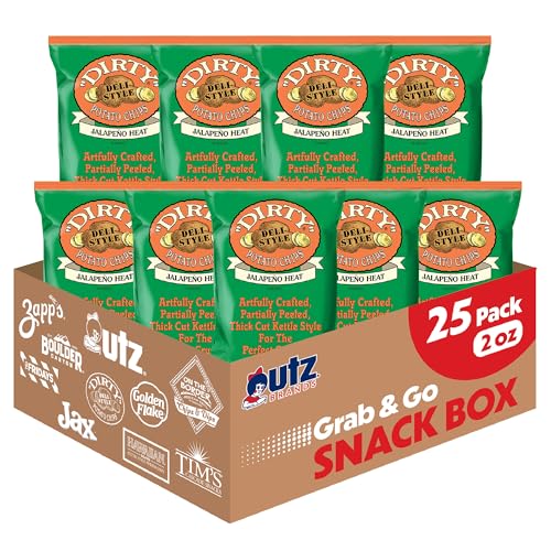 Dirty Chips Jalapeno Heat, 2-Ounce (Pack of 25)
