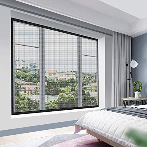 Fiberglass Window Screen Roll 36in x 100ft DIY Custom Screens Replacement Mesh for Windows Doors Patio Screens Premium Pet Proof Screen Porch Screen for Outdoor Kitchens Tree Houses Pool Houses
