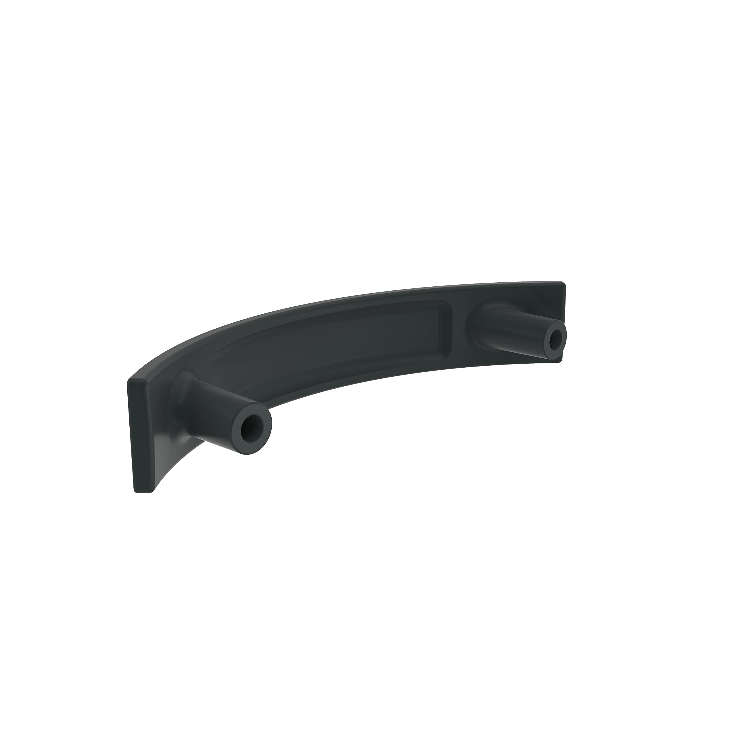 Amerock | Cabinet Pull | Matte Black | 3 inch (76 mm) Center-to-Center | Extensity | 1 Pack | Drawer Pull | Drawer Handle | Cabinet Hardware