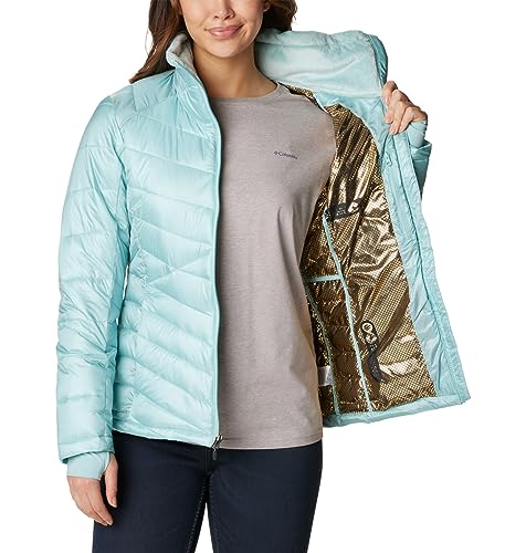 Columbia Women's Joy Peak Jacket, Aqua Haze, X-Small