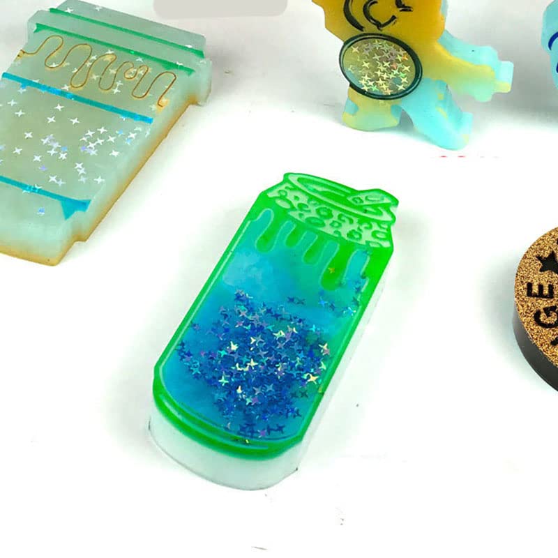 Duawenki Coconut sea wave badge shape Car Freshie Silicone Mold for Making Soap Aroma Beads Car Freshie, Pendant, Candle, Resin