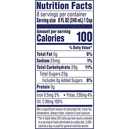 Ocean Spray® 100% Juice Cranberry Juice Blend, 64 Fl Oz Bottle (Pack of 1)