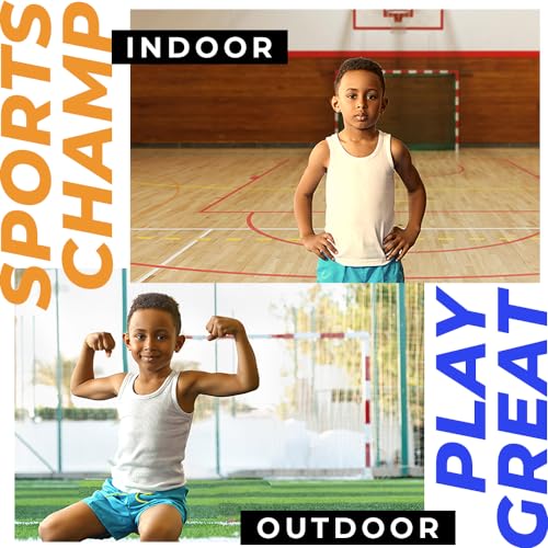 Andrew Scott Basics Boys' 12 Pack Color A-Shirt Sport Tank Top Undershirts (12 Pack - Black/Gray/Navy, X-Small)