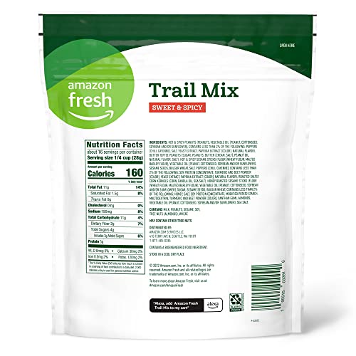 Amazon Fresh, Sweet & Spicy Trail Mix, 16 Oz