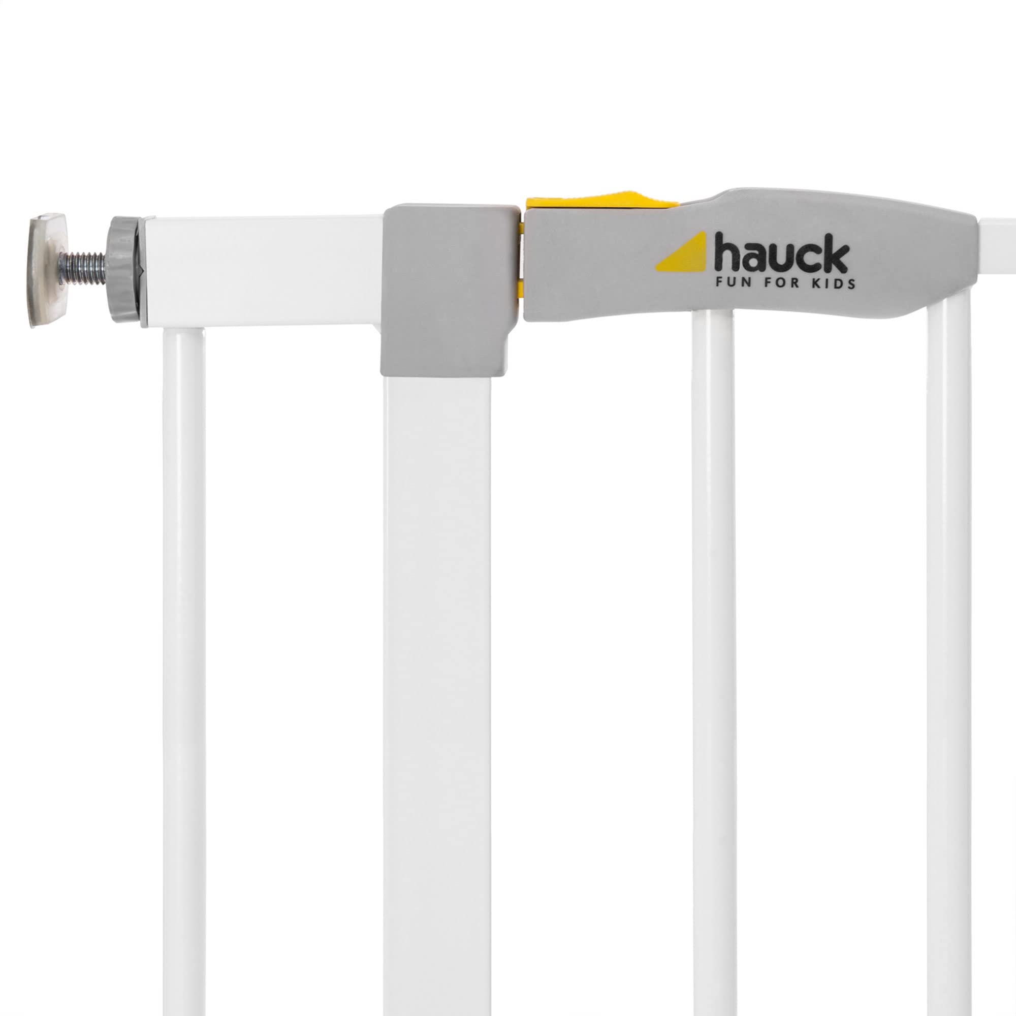 Hauck 59726 Open N Stop KD Pressure Fit Baby and Pet Safety Gate for 29 to 31" Wide Home Doorways, Stairways, or Hallways, White