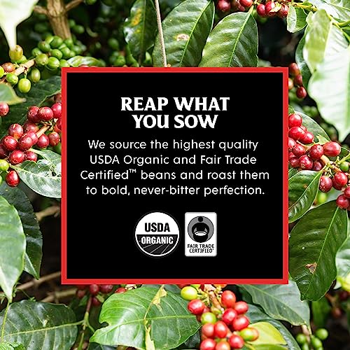 Death Wish Coffee, Medium Roast Ground Coffee, 6 pack