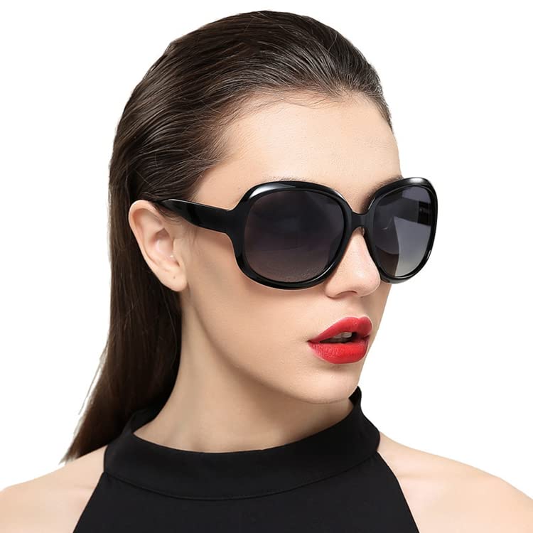 FEISEDY Fashion Oversized Polarized Women Sunglasses TAC Lenses B2434