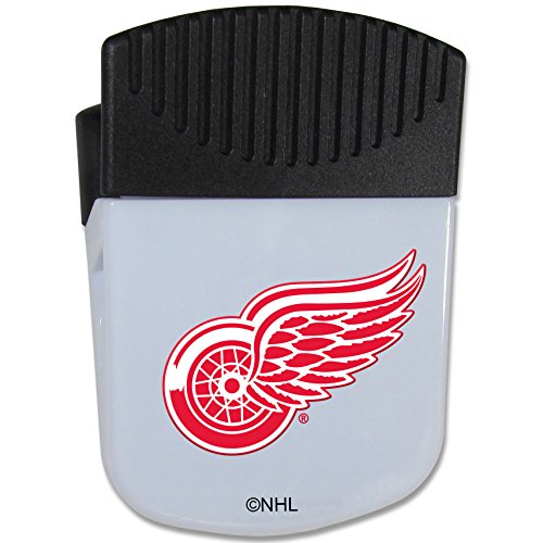 NHL Siskiyou Sports Fan Shop Detroit Red Wings Chip Clip Magnet with Bottle Opener Single Team Color