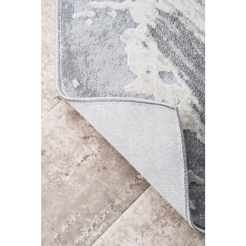 nuLOOM Chroma Abstract Area Rug, 5x8, Grey