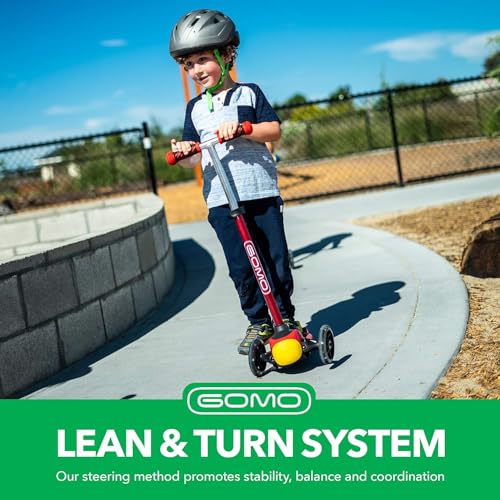 GOMO Three Wheel Scooter For Kids 2-5 Years Old - Toddler Scooter for Kids Ages 3-5 - Toddler Scooter 2 Year Old - 3 Wheel Scooter for Kids Ages 3-5, Kids Scooter for Boys & Girls Patinetas Para Niñas